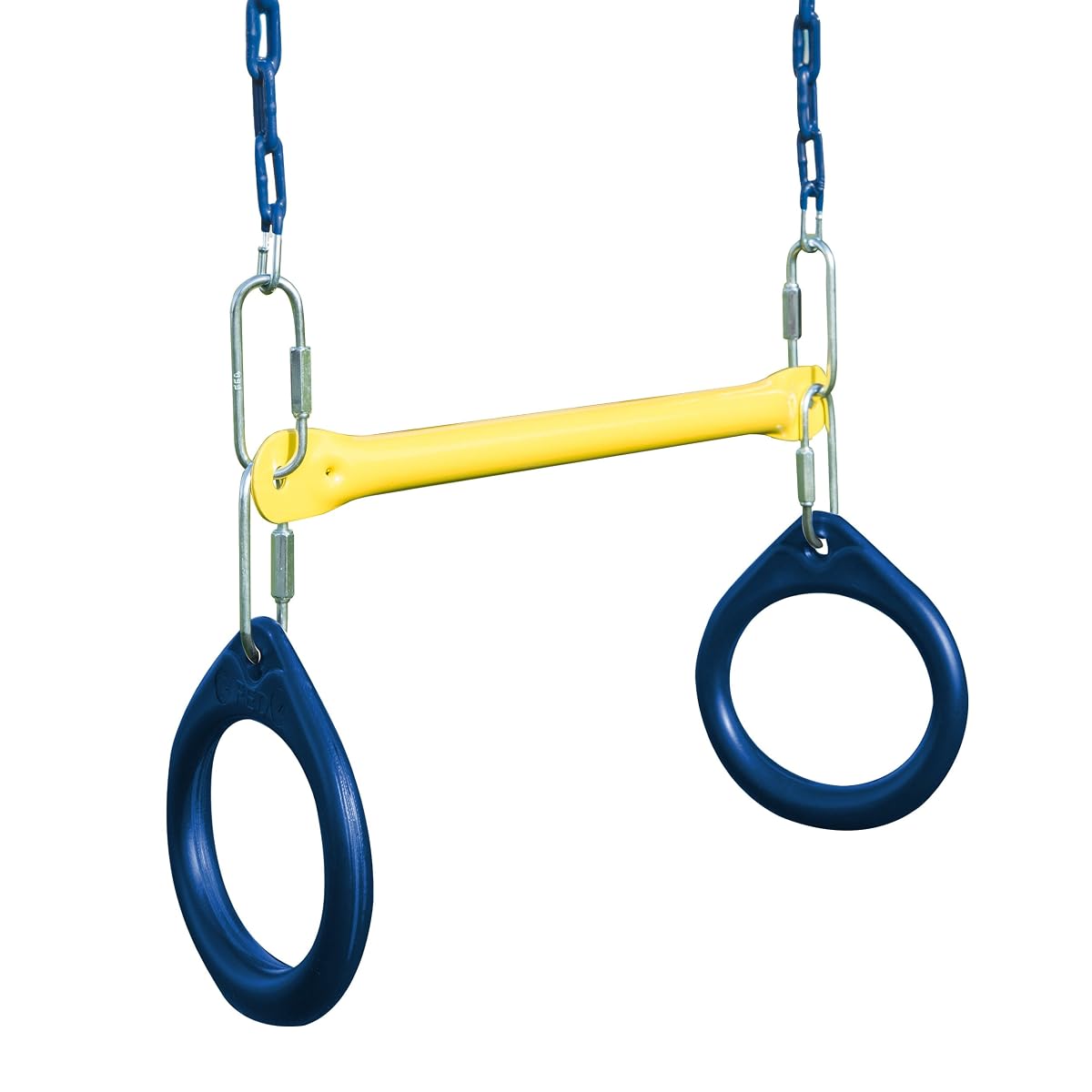 2 Pack of Yellow Swing Seats with Ring/Trapeze Combo