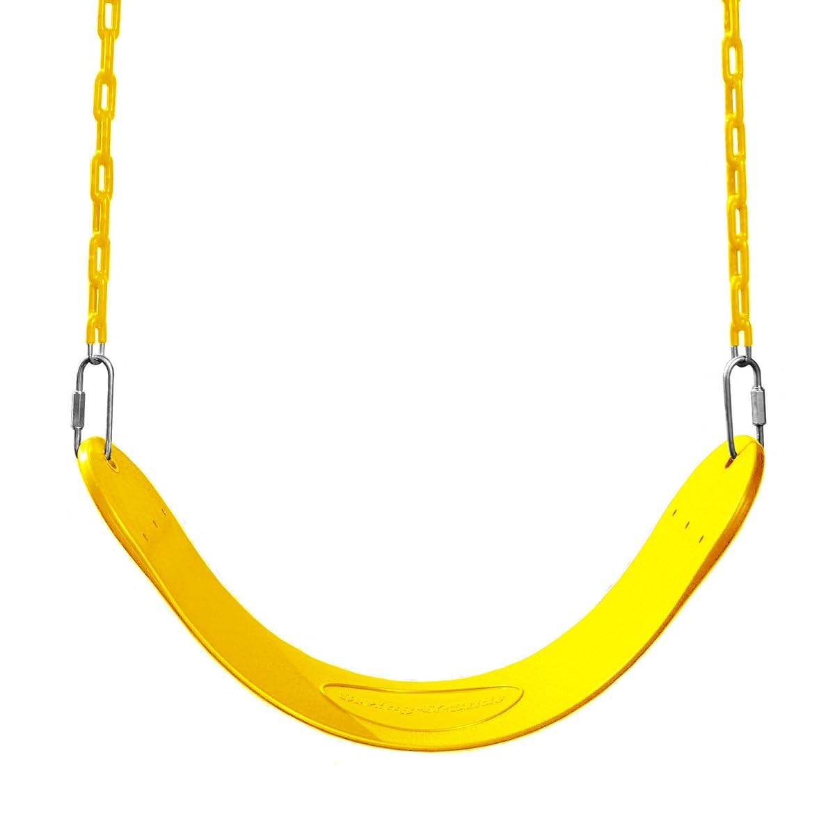 27" Swing Seat with 58" Coated Chains for Backyard
