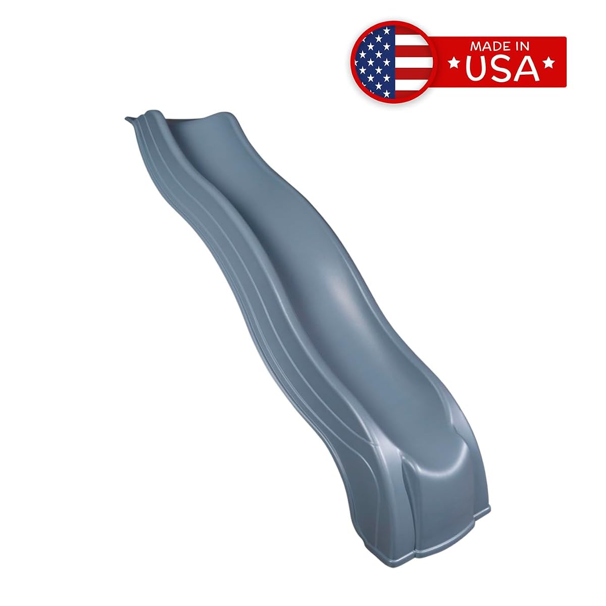 8' Alpine Wave Slide Plastic Slide Attachment for 4