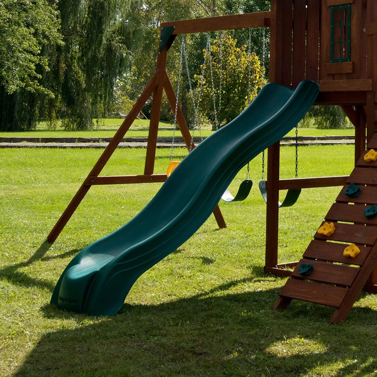 9' Alpine Wave Plastic Slide Attachment for 5 Foot