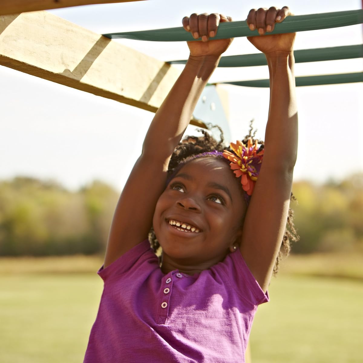 Cedar Brook Wooden Swing Set Play Set with Two