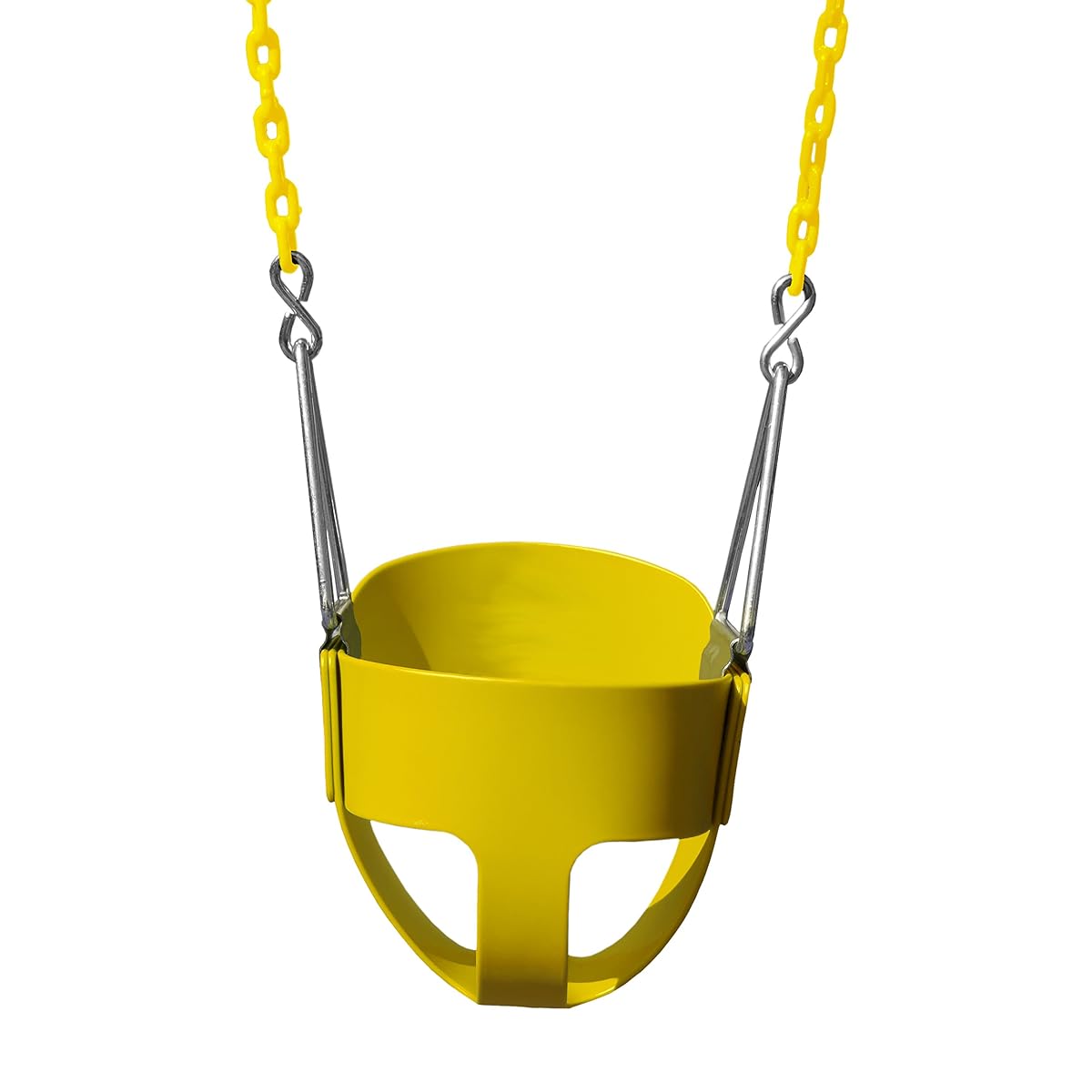 Full Bucket Toddler Swing with Chains