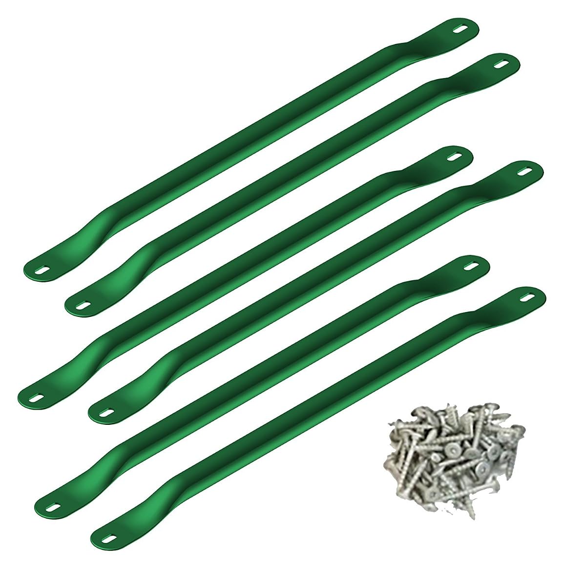 Metal Monkey Bars with Six 21.5" Metal Rungs with