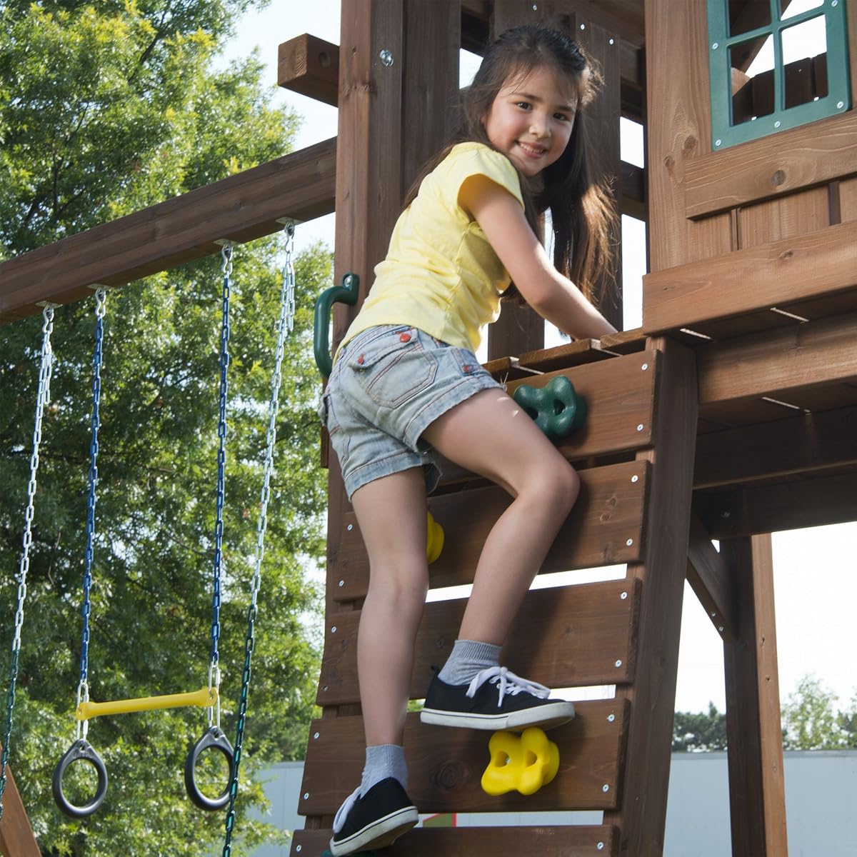 Mont Eagle Play Set with Two Swings