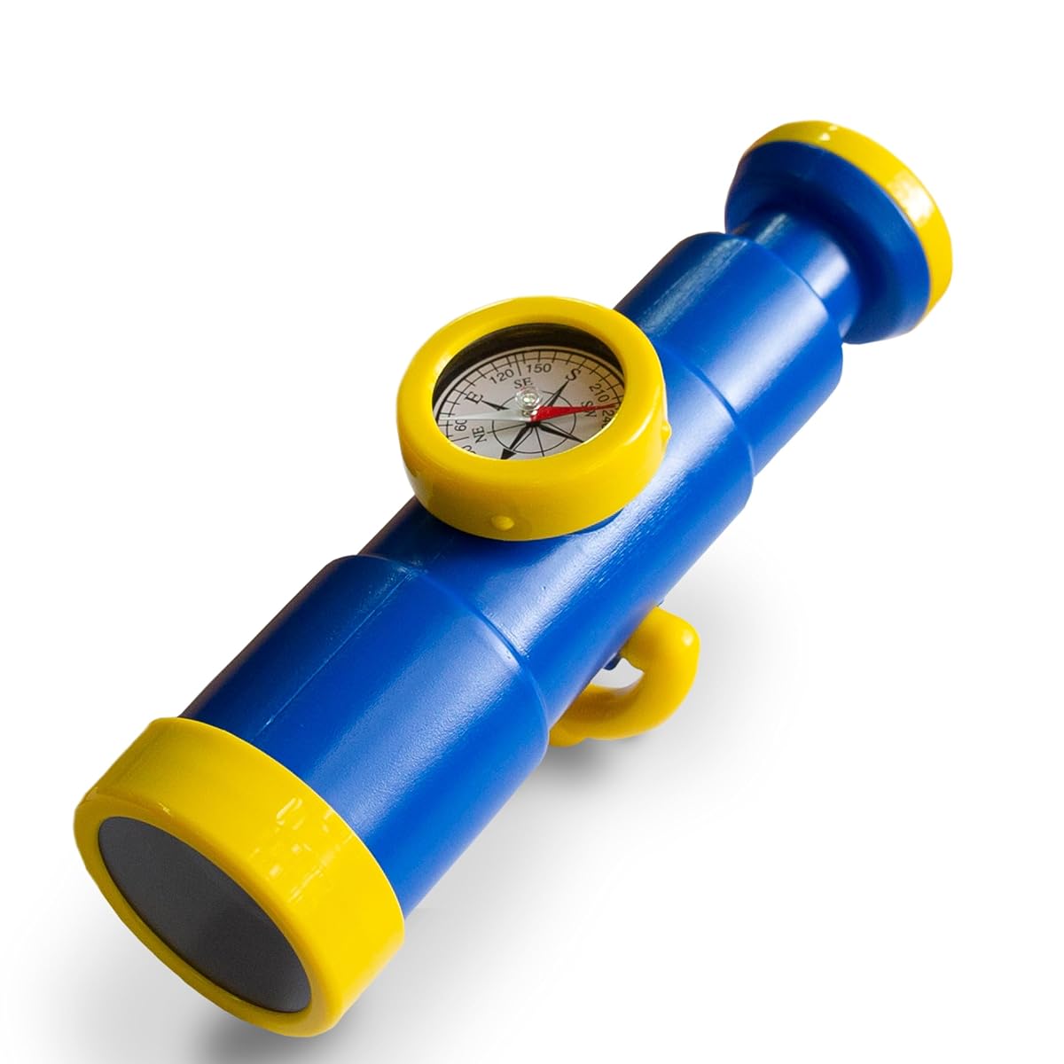 Non-Magnifying Telescope with Compass Swing Set Attachment