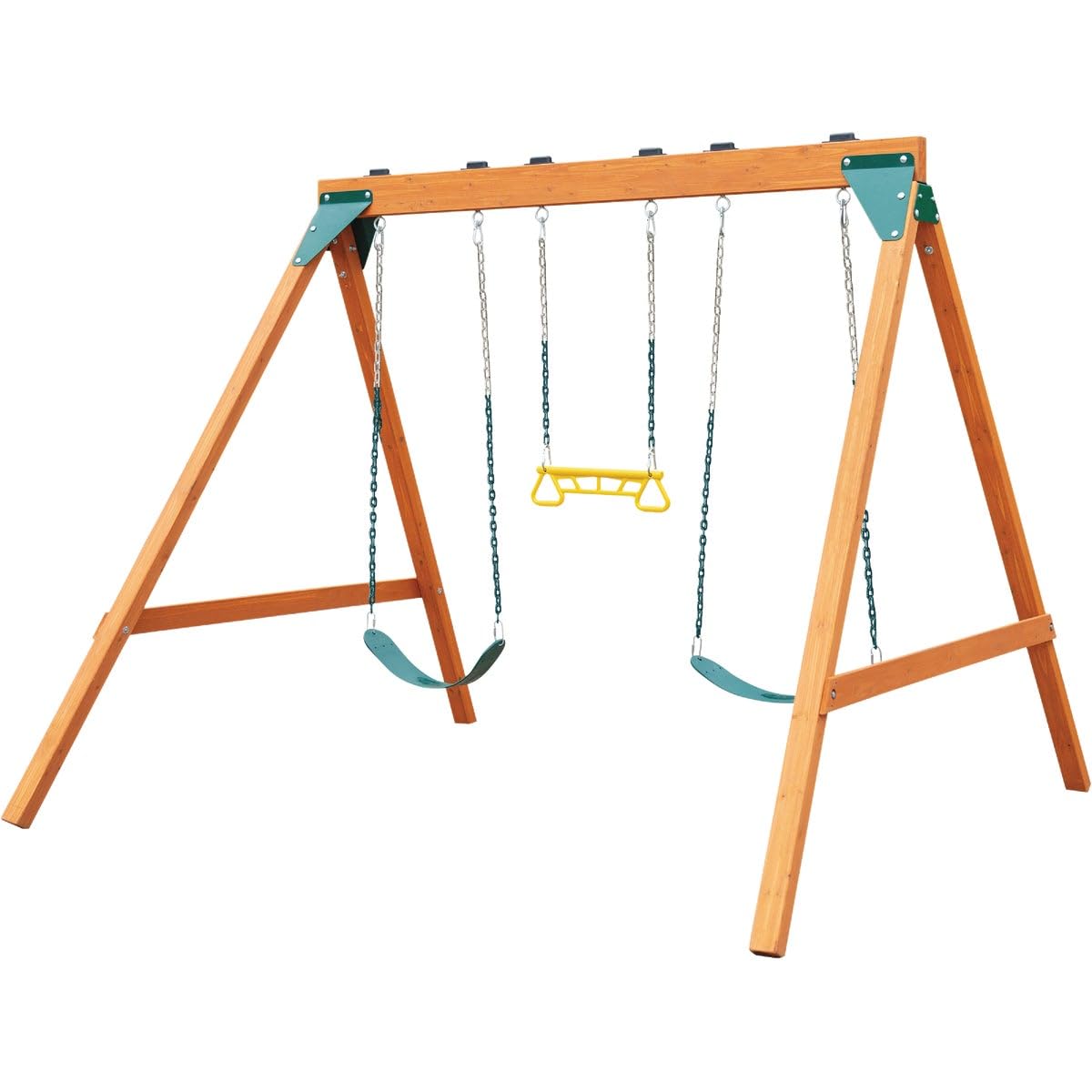 Ranger Wooden Swing Set with Swings