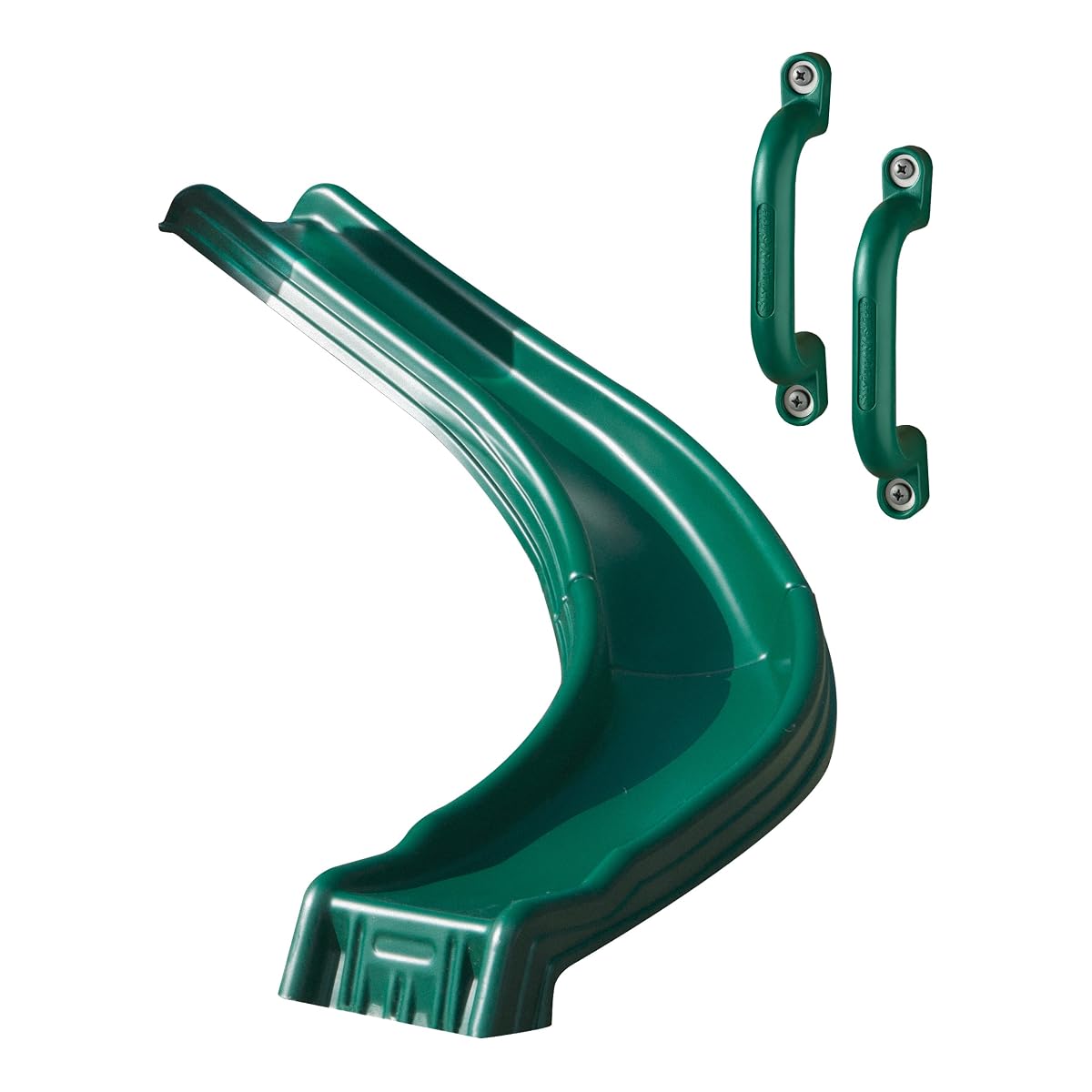 Side Winder Curved Plastic Slide for 4' Decks with