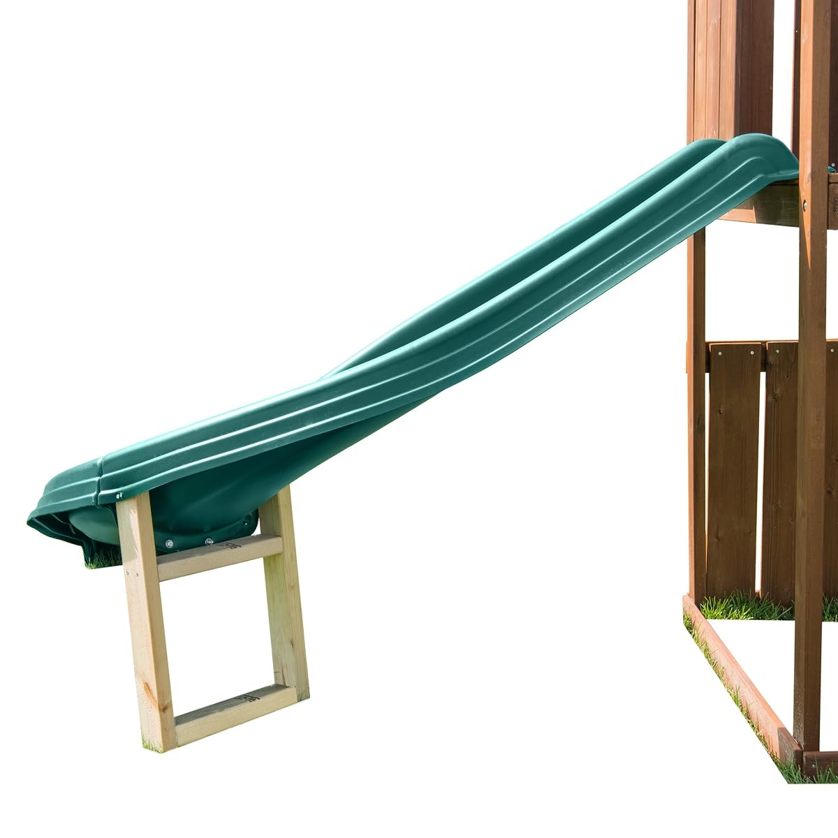 Side Winder Curved Plastic Slide for 4' Decks with