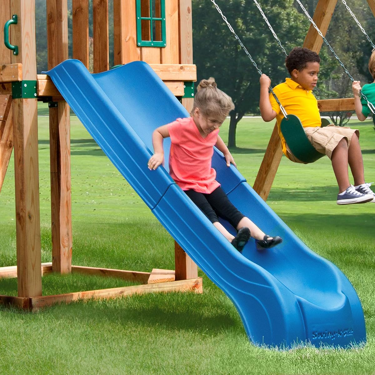 Summit Slide 2Piece Plastic Scoop Slide for 4' Decks