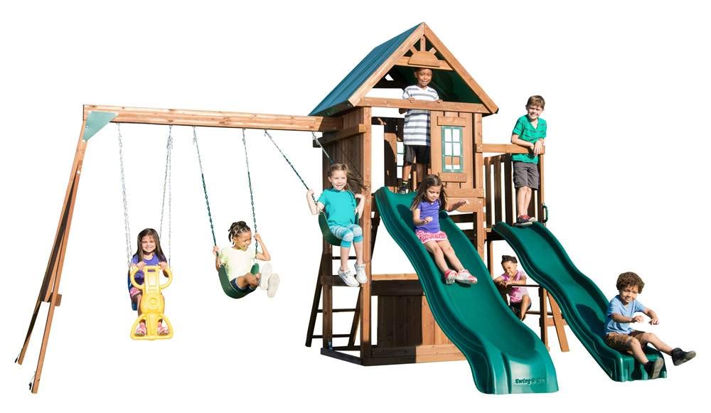 Willows Peak Deluxe Swing Set