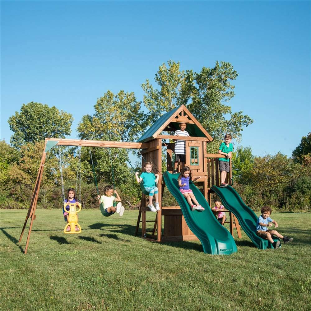 Willows Peak Deluxe Swing Set